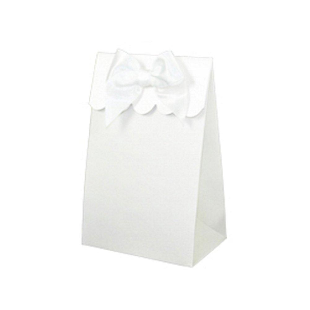 Sweet Shoppe Candy Boxes - SPARKLE WHITE (Set of 96) - Sophie's Favors and Gifts