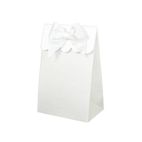 Sweet Shoppe Candy Boxes - SPARKLE WHITE (Set of 96) - Sophie's Favors and Gifts