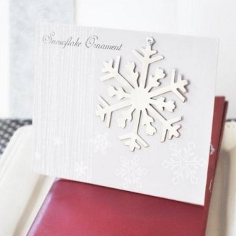 Silver Snowflake Ornament (set of 20) - Sophie's Favors and Gifts