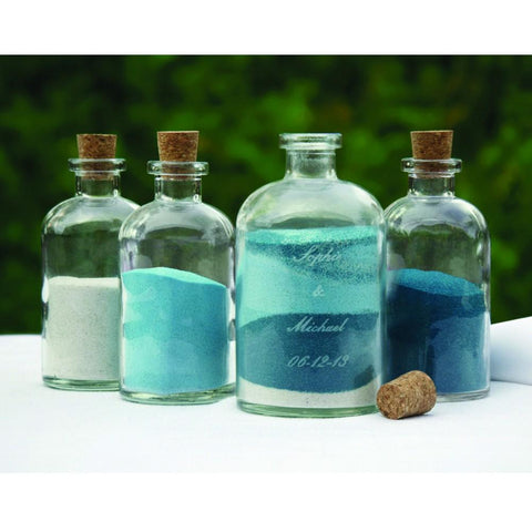 Unity Sand Pouring Ceremony Kit (Decanters) - Sophie's Favors and Gifts
