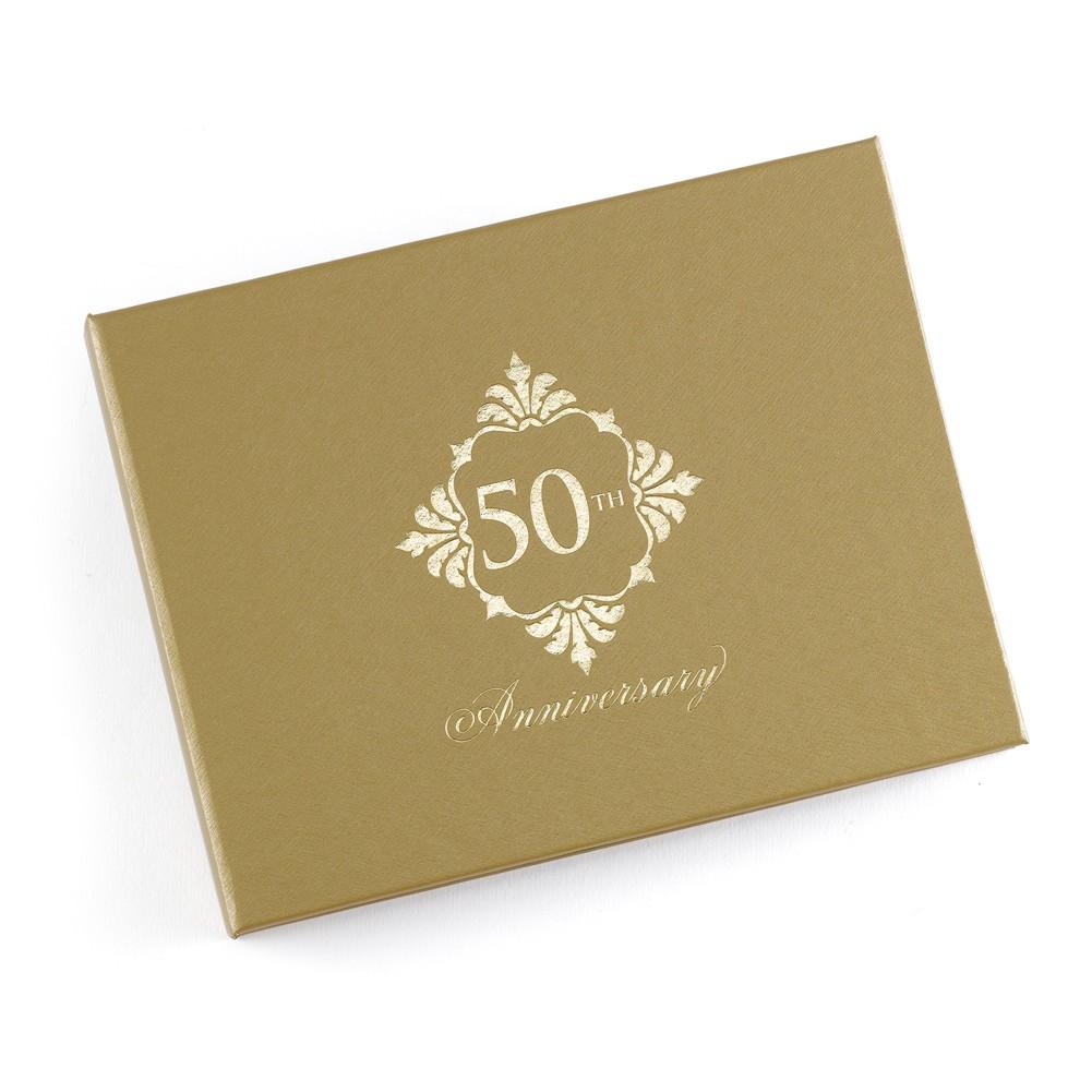 Golden Anniversary Guest Book - Sophie's Favors and Gifts