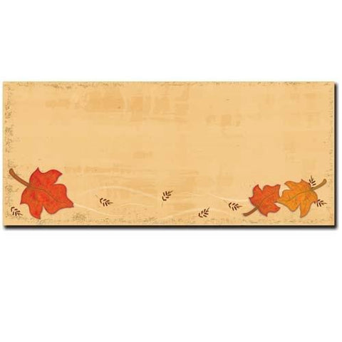 Falling Leaves Envelopes - 50 - Sophie's Favors and Gifts