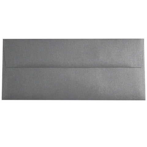 Shimmering Galvanized Gray Envelopes - No. 10 Style - Sophie's Favors and Gifts