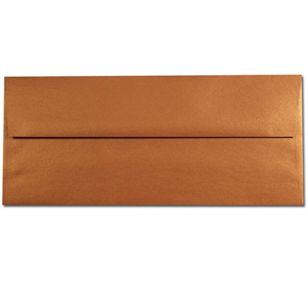 Shimmering Copper Envelopes - No. 10 Style - Sophie's Favors and Gifts