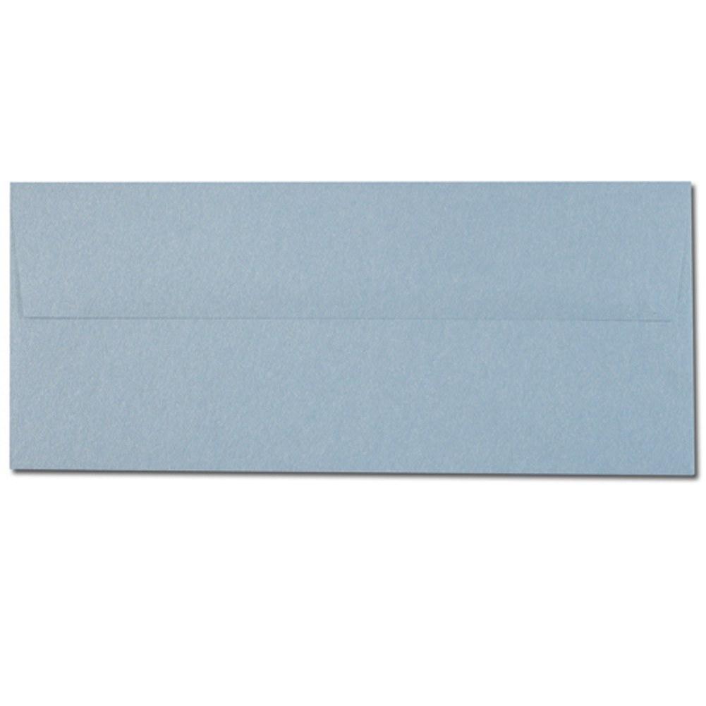 Shimmering Blue Topaz Envelopes - No. 10 Style - Sophie's Favors and Gifts