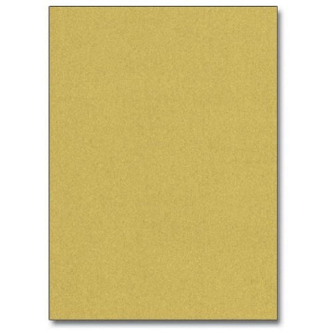 Super Gold Metallic Letterhead Sheets - Sophie's Favors and Gifts