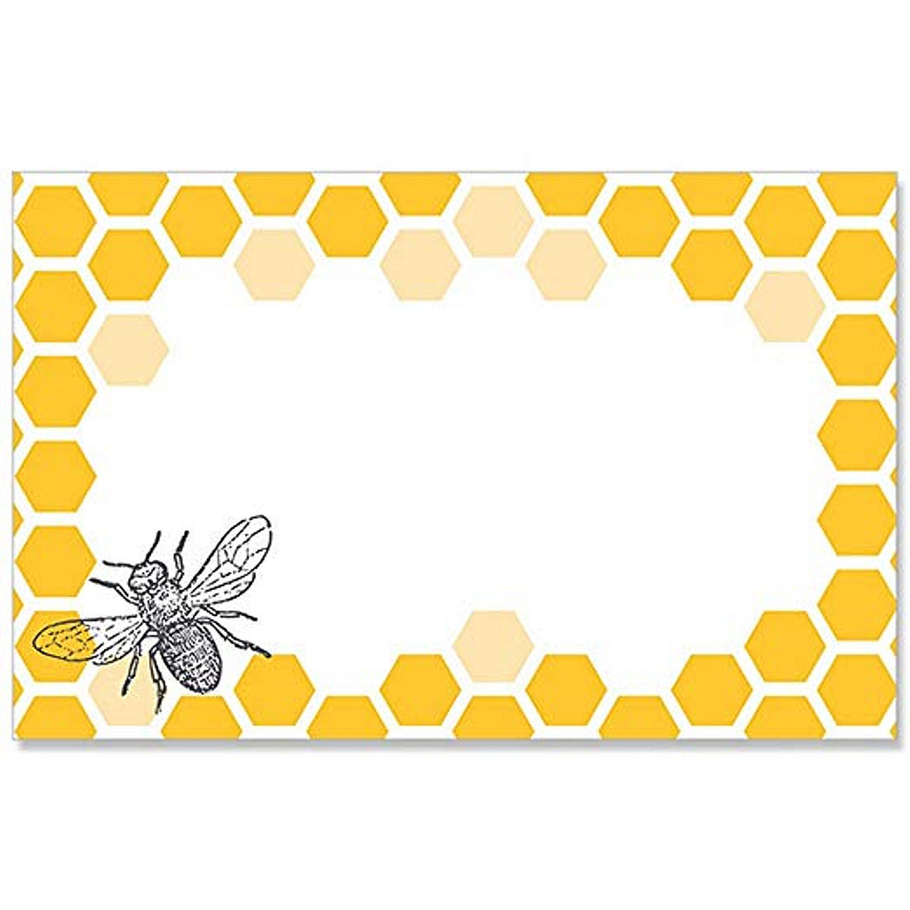 Bumblebee Enclosure Cards / Gift Tags - 3-1/2in. x 2-1/4in. - 50 Pack (ac6022)