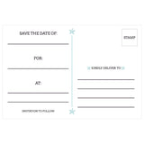Sandy Beach Save The Date Postcards - 4in. X 6in. - Sophie's Favors and Gifts