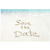 Sandy Beach Save The Date Postcards - 4in. X 6in. - Sophie's Favors and Gifts