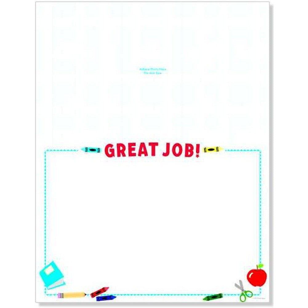 School Tools Photo Certificates - Sophie's Favors and Gifts
