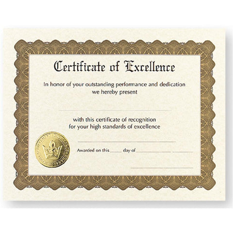 Certificate of Excellence - Sophie's Favors and Gifts