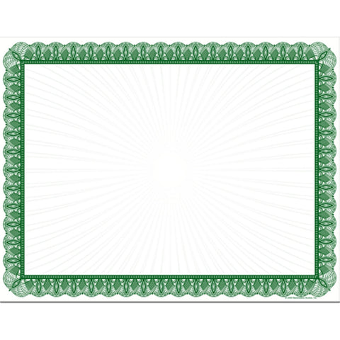 Green Value Certificates - Sophie's Favors and Gifts