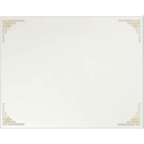 Gold Foil Corner Certificate - Sophie's Favors and Gifts