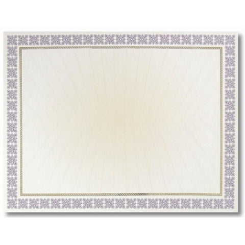 Purple Westminster Parchment Certificates - Sophie's Favors and Gifts