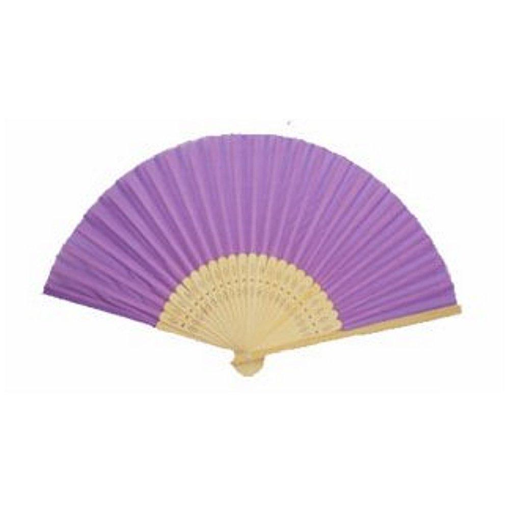 Silk Fan - Violet (set of 20) - Sophie's Favors and Gifts