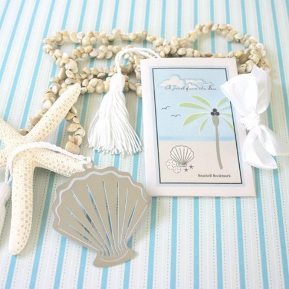 A Jewel From the Sea Seashell Bookmark (pack of 40) - Sophie's Favors and Gifts