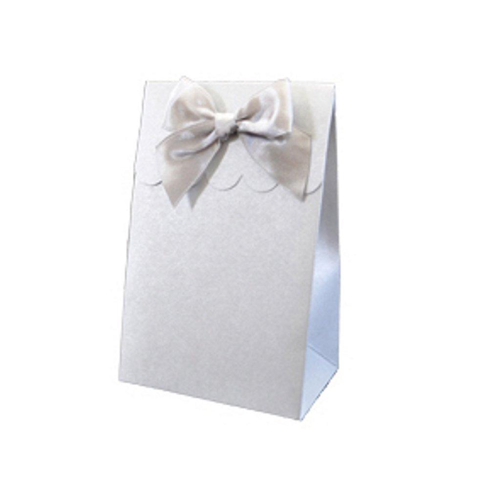 Sweet Shoppe Candy Boxes - SPARKLE SILVER (Set of 48) - Sophie's Favors and Gifts