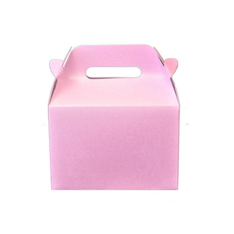 Mini Gable Boxes - SPARKLE PINK (Set of 24) - Sophie's Favors and Gifts