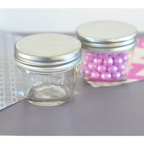 Blank Small 4 oz Mason Jars (Set of 40) - Sophie's Favors and Gifts