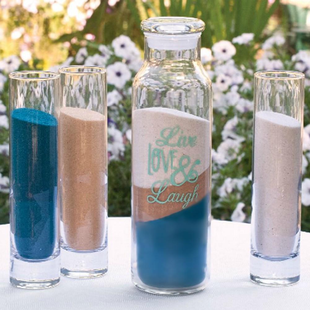 Live, Love and Laugh Unity Sand Ceremony Set - Sophie's Favors and Gifts
