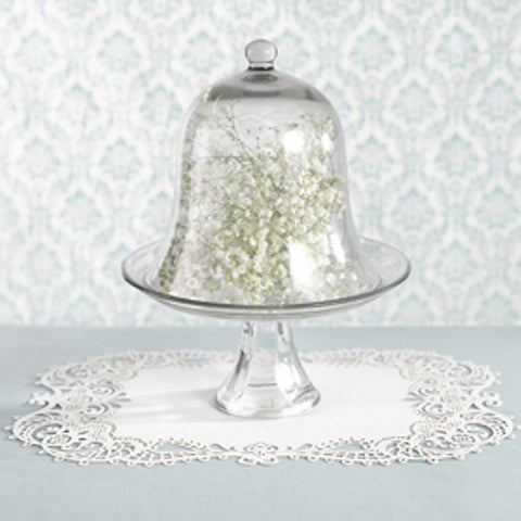 White Shimmer Laser Placemats - Sophie's Favors and Gifts