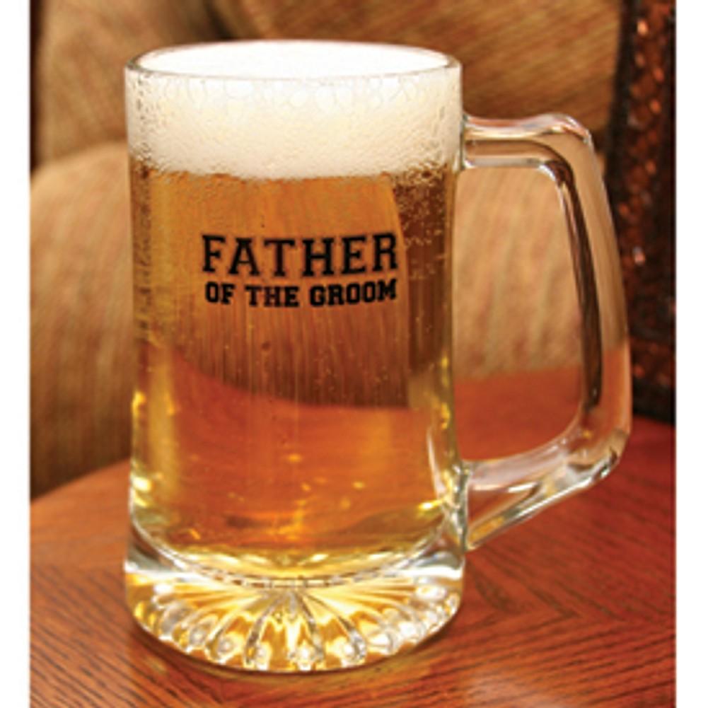 Father of the Groom Glass Mug - Sophie's Favors and Gifts