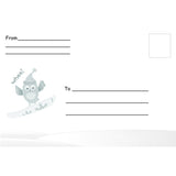 Holiday Owls Kid's Christmas Thank You Postcards - Sophie's Favors and Gifts