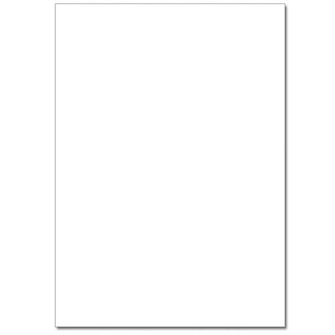 White Flat Invitation Cards with White envelopes - 100 Pack - Sophie's Favors and Gifts