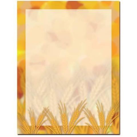 Amber Waves Letterhead - 100 Sheets - Sophie's Favors and Gifts