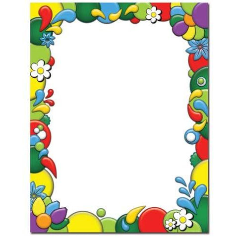 Abstractions Letterhead - 100 Sheets - Sophie's Favors and Gifts