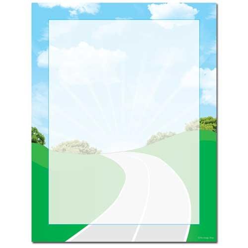 Road Trip Letterhead - 100 Sheets - Sophie's Favors and Gifts