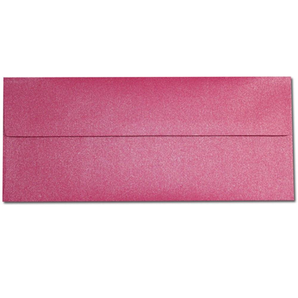 Shimmering Tropical Pink Envelopes - No. 10 Style - Sophie's Favors and Gifts