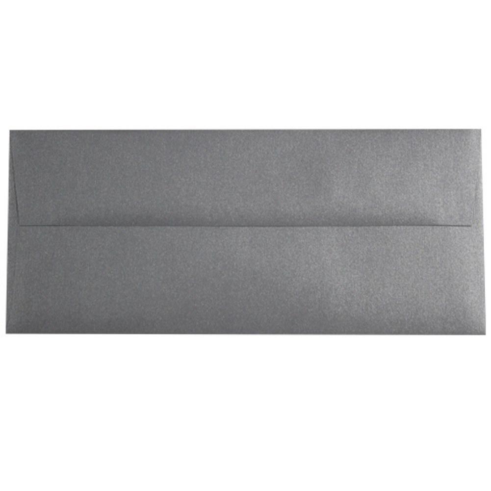 Shimmering Galvanized Gray Envelopes - No. 10 Style - Sophie's Favors and Gifts