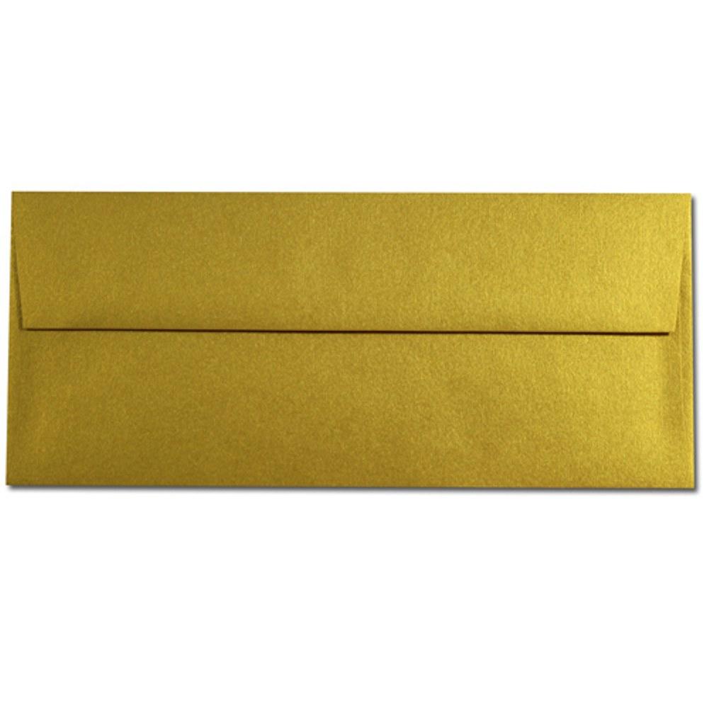 Shimmering Super Gold Envelopes - No. 10 Style - Sophie's Favors and Gifts