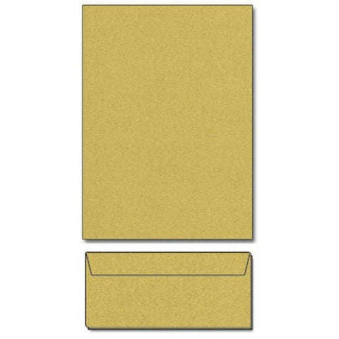 Super Gold Metallic Letterhead Sheets and Matching Envelopes - Sophie's Favors and Gifts