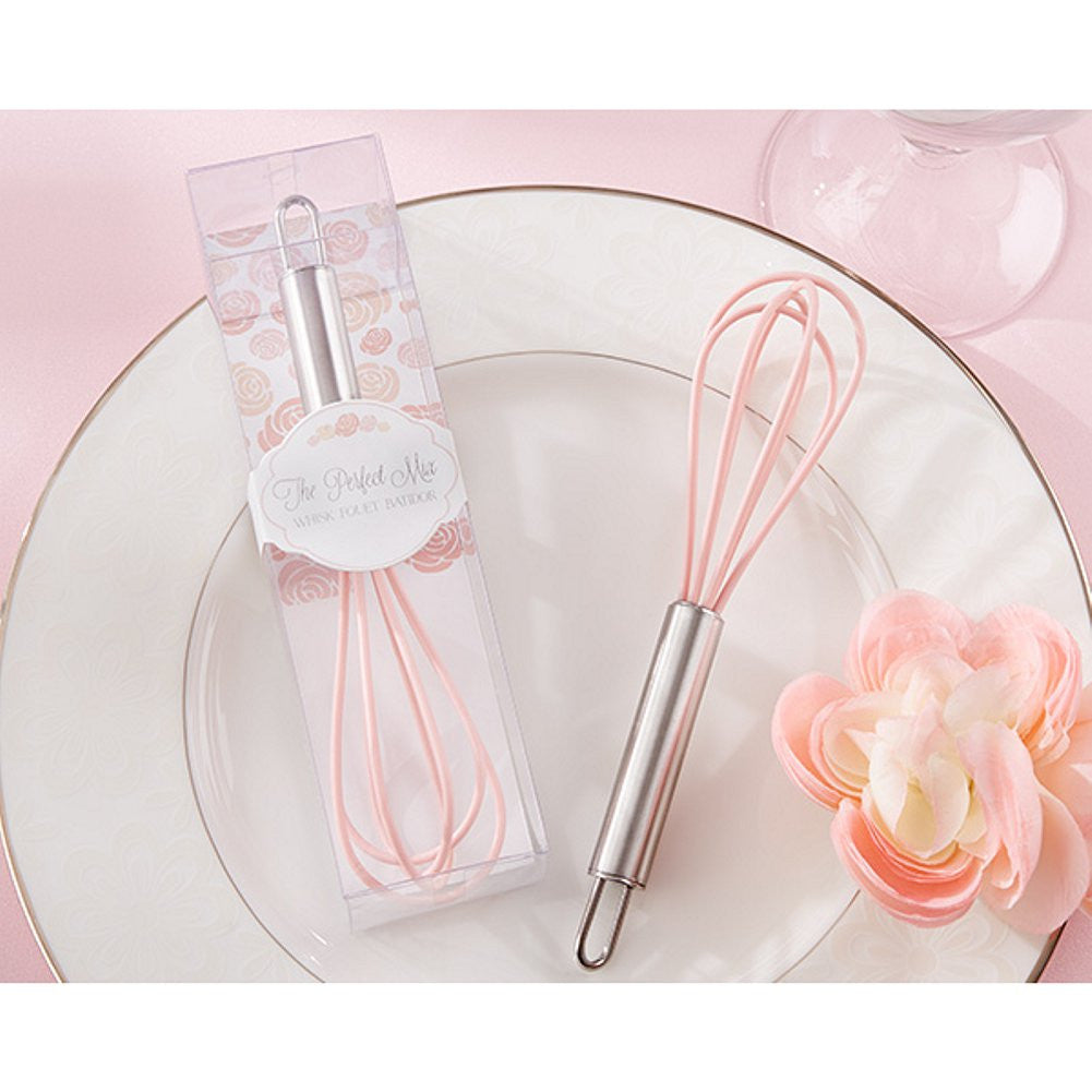 The Perfect Mix Pink Kitchen Whisk - Sophie's Favors and Gifts