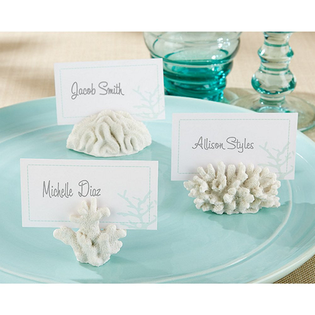 Seven Seas Coral Place Card or Photo Holder - Sophie's Favors and Gifts
