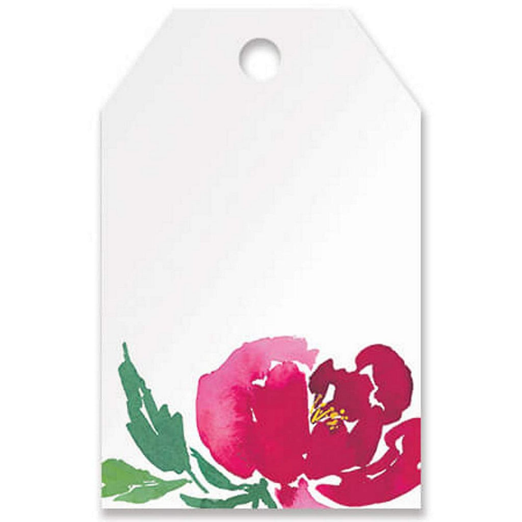 Watercolor Garden Printed Gift Tags - 3 1/2in. x 2 1/4in. - 50 Pack - Sophie's Favors and Gifts